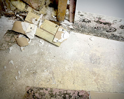 Health Hazards in Buildings with Water-Damaged Walls