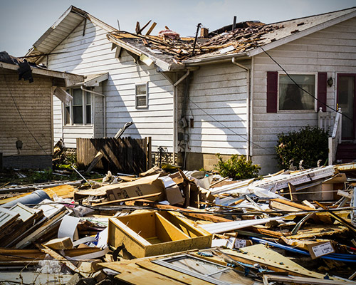 Hurricane Damage Restoration - 24-Hour Emergency Response